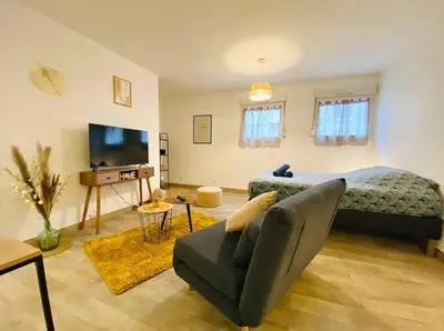 Télévision ou salle de divertissement dans l'établissement Appartement Centre-Ville - 3 Voyageurs