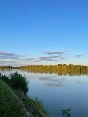 Paysage naturel près de la maison d'hôtes