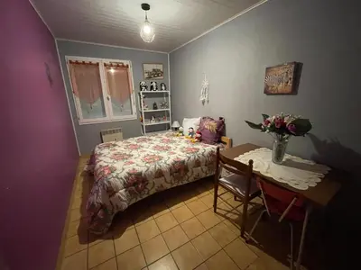 Un ou plusieurs lits dans un hébergement de l'établissement Chambre d'hôtes Lamidome