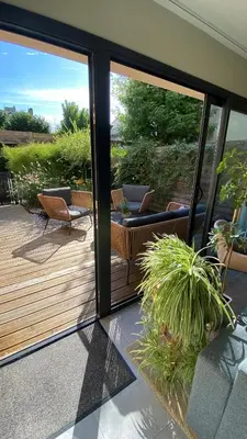 Jardin de l'établissement La Douceur Tourangelle