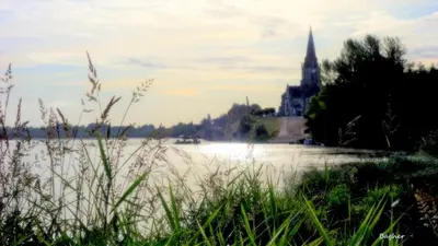 Vue sur la rivière ou le fleuve situé(e) à proximité de la maison de vacances