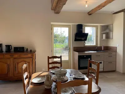 Cuisine ou kitchenette dans l'établissement Ecuries Tourangelles