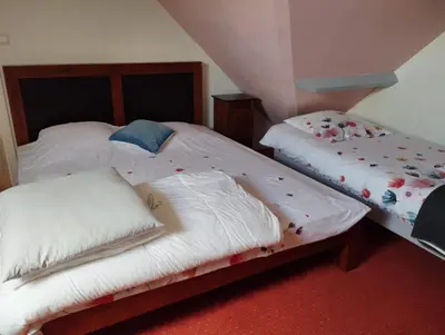 Un ou plusieurs lits dans un hébergement de l'établissement Maison Familiale