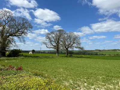 Paysage naturel près de la maison de vacances