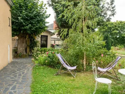 Jardin de l'établissement le gite de l'orangerie