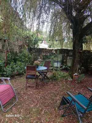 Jardin de l'établissement Chambres dans longère particulière