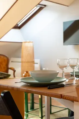 Télévision ou salle de divertissement dans l'établissement Le cocon - Appartement en hyper centre