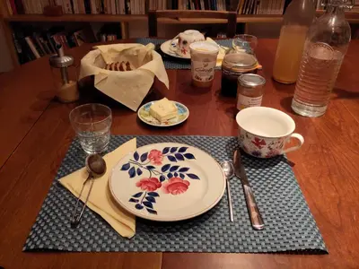 Nourriture dans le B&B/chambre d'hôtes ou à proximité