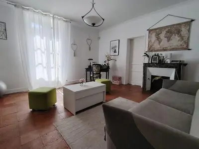 Plan de l'établissement Agréable maison angevine