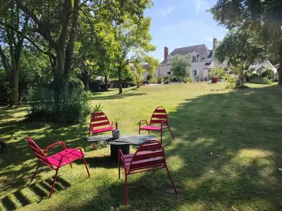 Plan de l'établissement Agréable maison angevine