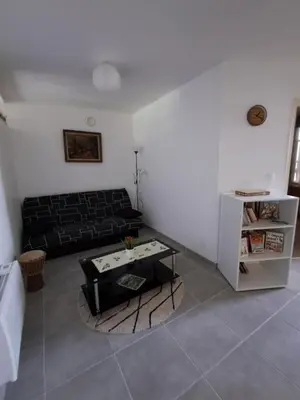 Coin salon dans l'établissement BRS Appartment