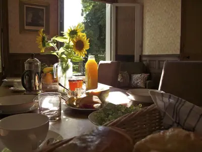 Nourriture dans le B&B/chambre d'hôtes ou à proximité