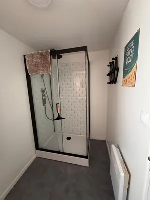 Salle de bains dans l'établissement La Casa del Rio