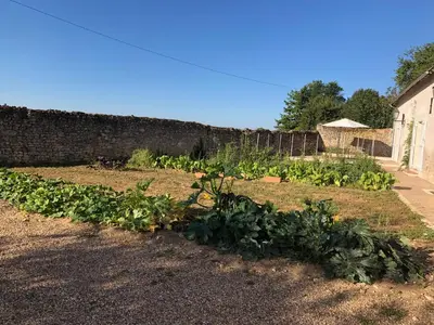 Jardin de l'établissement Domaine de Praline - Le potager de Justin