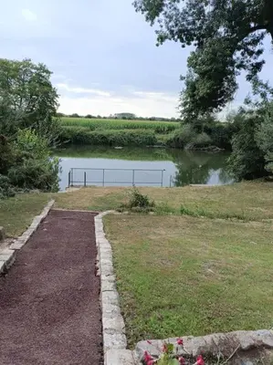 Paysage naturel près de la maison de vacances