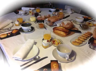 Nourriture dans le B&B/chambre d'hôtes ou à proximité