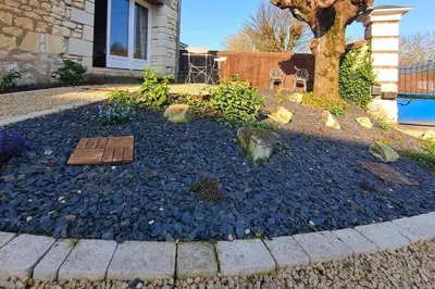 Jardin de l'établissement Le Clos du Tilleul