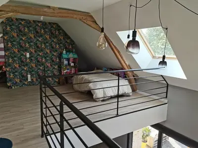 Plan de l'établissement Maison 9 personnes pour les événements sportifs