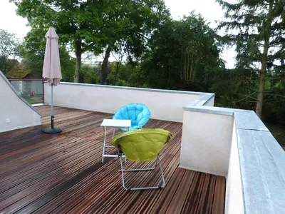 Balcon ou terrasse dans l'établissement La Sorellerie