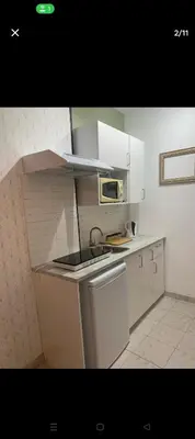 Cuisine ou kitchenette dans l'établissement studio meublé tout confort 25m2