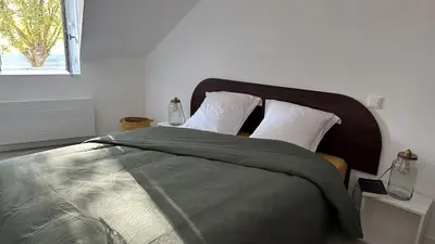Un ou plusieurs lits dans un hébergement de l'établissement Maison de ville à Châtellerault