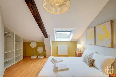 Plan de l'établissement Beau Duplex - Calme - Parking Privé