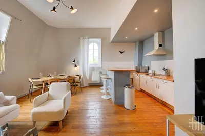 Plan de l'établissement Beau Duplex - Calme - Parking Privé