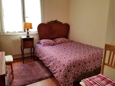 Un ou plusieurs lits dans un hébergement de l'établissement Appartement de l'Étoile