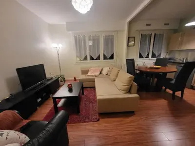 Télévision ou salle de divertissement dans l'établissement Appartement de l'Étoile