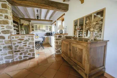 Plan de l'établissement Maison de campagne au Domaine