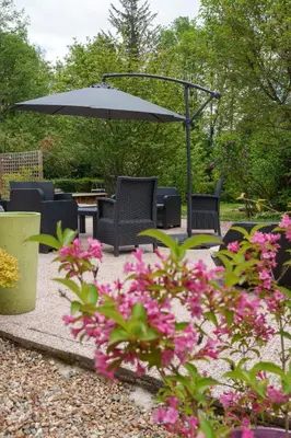 Jardin de l'établissement Grande maison 11 pers piscine & Châteaux Loire