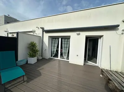 Balcon ou terrasse dans l'établissement Superbe Maison familiale