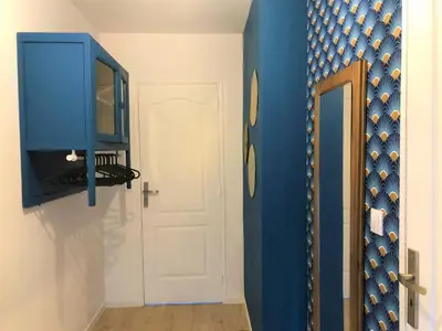 Cuisine ou kitchenette dans l'établissement Caporizon-Le Coffre fort-Le clos de Chambord