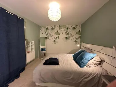 Un ou plusieurs lits dans un hébergement de l'établissement La maison d'Armelle