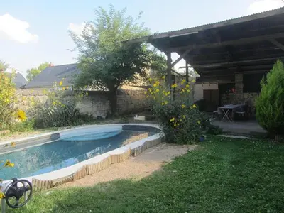 Piscine de l'établissement Chez Annie Chambre chez l'habitant ou située à proximité
