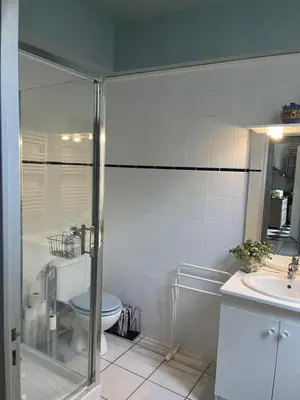 Salle de bains dans l'établissement Hôtel particulier Hôtel Blancler