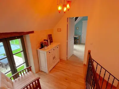 Cuisine ou kitchenette dans l'établissement Gîte de charme en Touraine avec jardin, proche châteaux de la Loire - FR-1-381-598