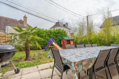 Jardin de l'établissement Gite Le Charme