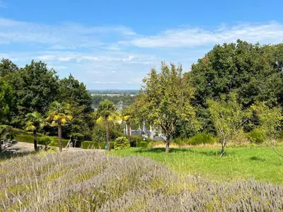 Paysage naturel près de la maison de vacances