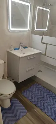 Salle de bains dans l'établissement Chambre en maison chez l habitant