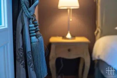 Un ou plusieurs lits dans un hébergement de l'établissement Appartement familial 2 chambres, 2 salles de bains