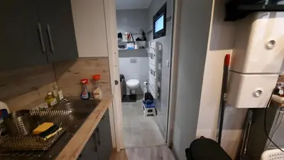 Cuisine ou kitchenette dans l'établissement Maison avec Parking, proche Tours