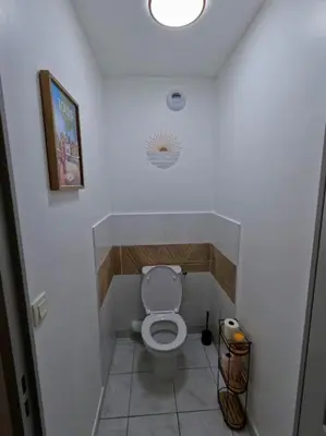 Salle de bains dans l'établissement Studio cosy Tours-Sud