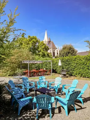Jardin de l'établissement Le Grand Presbytère de Beaulieu