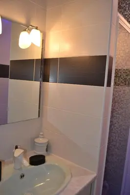 Salle de bains dans l'établissement SAINT Pavace