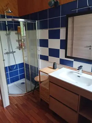 Salle de bains dans l'établissement Chambre d'hôte 4 couchages