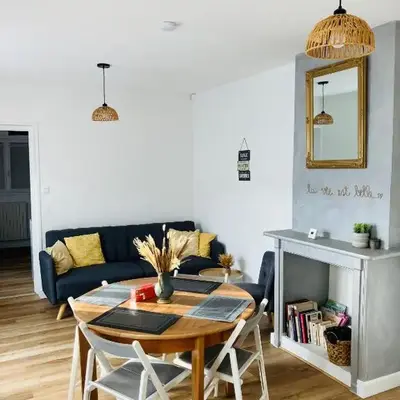 Maison avec 2 chambres et jardin