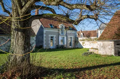 Jardin de l'établissement Le Gîte de la Coulonnière, 5km de Beauval