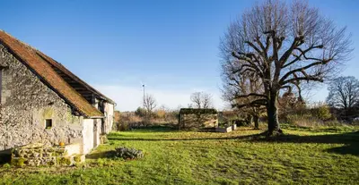 Jardin de l'établissement Le Gîte de la Coulonnière, 5km de Beauval