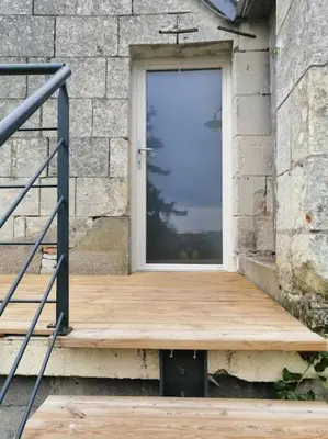 Balcon ou terrasse dans l'établissement L' Atout de Loire